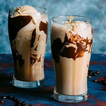 Strong Cold Coffee With Ice Cream